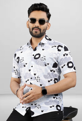 dream believe fashion Men Printed Casual Multicolor Shirt