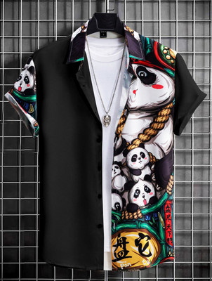 SANBROS Men Printed Casual Multicolor Shirt