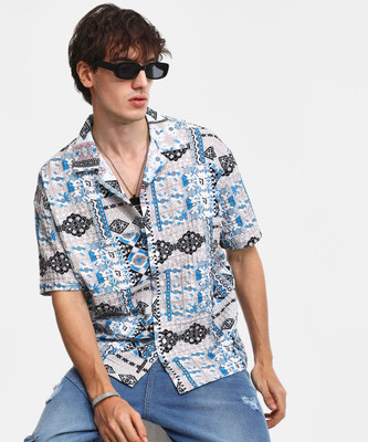 CAMPUS SUTRA Men Printed Casual Multicolor Shirt