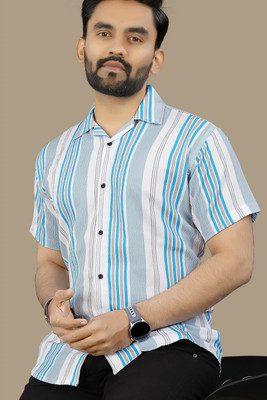 METRONAUT Men Self Design Casual Multicolor Shirt