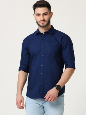PERFECT PRODUCTIONS Women Solid Casual Dark Blue Shirt