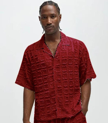 fitoda fashion Men Self Design Casual Multicolor Shirt