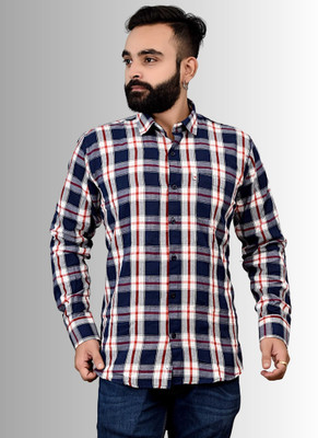 VK WINTER WEAR Men Striped Casual Multicolor Shirt