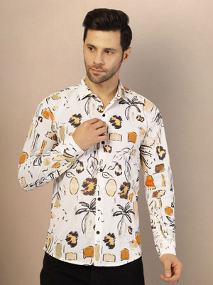Moda Rapido Men Printed Casual Multicolor Shirt