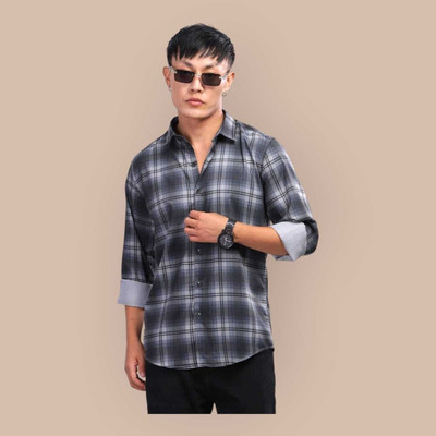 SHIVAY TRENDS Men Checkered Casual Multicolor Shirt