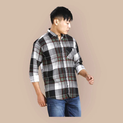 SHIV FASHION Men Checkered Casual Multicolor Shirt