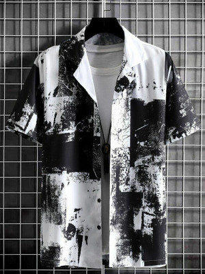 HouseOfCommon Men Printed Casual Multicolor Shirt