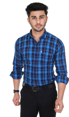 TIKI TEES TREND Men Checkered Casual Multicolor Shirt