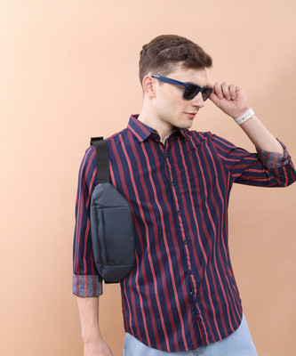 HIGHLANDER Men Striped Casual Multicolor Shirt
