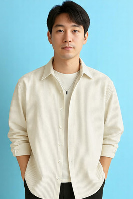 TRENDING LAXMI TREND Men Solid Casual White Shirt(Pack of 2)