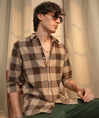 CAMPUS SUTRA Men Striped Casual Multicolor Shirt