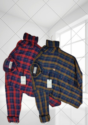 Arthz Fab Trend Men Checkered Casual Multicolor Shirt