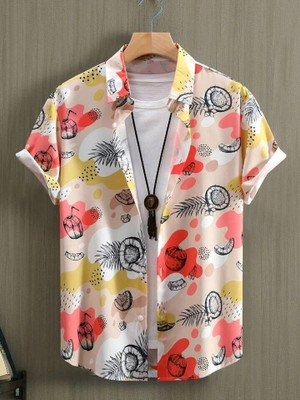 METRONAUT Men Printed Casual Multicolor Shirt