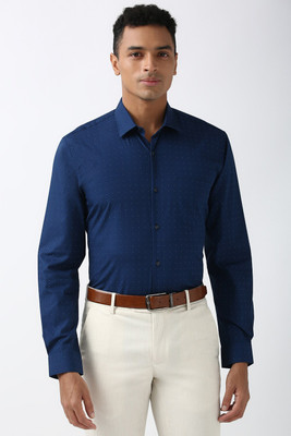 Allen Solly Boys Solid Casual Blue Shirt