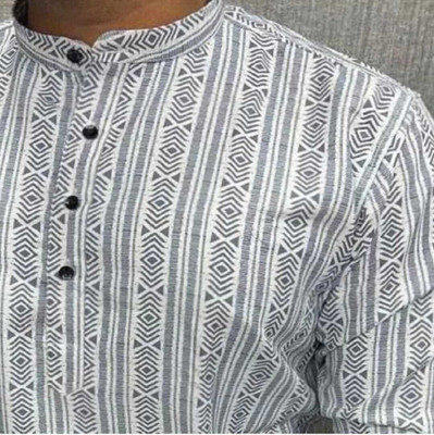 ALVIN ENTERPRISE Men Solid Casual Grey Shirt