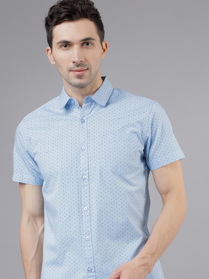 HIGHLANDER Men Polka Print Casual Multicolor Shirt
