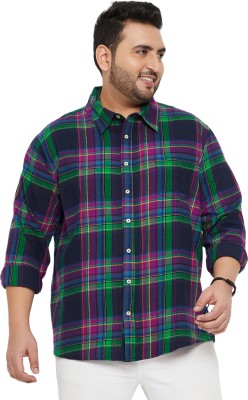 bigbanana Men Checkered Casual Multicolor Shirt