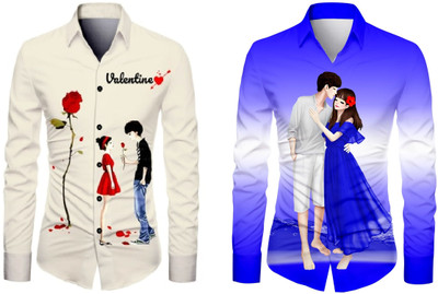 jrk enterprise Polycotton Printed Shirt Fabric