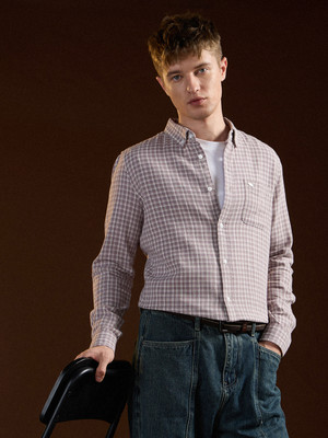 THE BEAR HOUSE Men Checkered Casual Multicolor Shirt