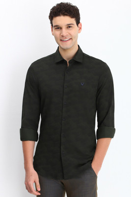 Allen Solly Men Printed Casual Green Shirt