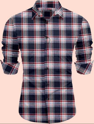 Viradha Men Checkered Formal Multicolor Shirt