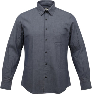 PRINCE APPAREL DAMAN Men Solid Formal Grey Shirt