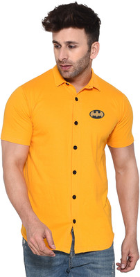 tfurnish Men Solid Casual Black Shirt