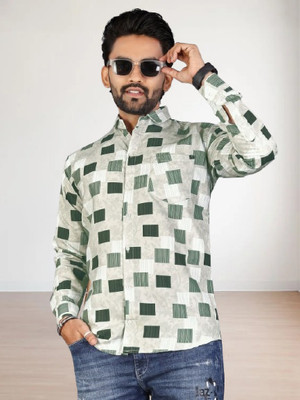ISUEL FAB Men Printed Formal Multicolor Shirt