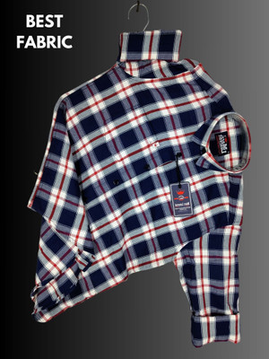 Marc Laurent Men Checkered Casual Multicolor Shirt