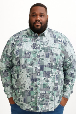 Kumar adamas Men Printed Casual Multicolor Shirt