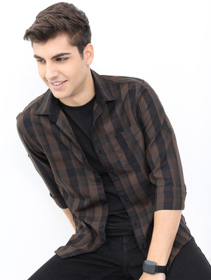 HIGHLANDER Men Solid Casual Multicolor Shirt