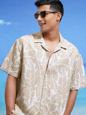 LOCOMOTIVE Men Self Design Casual Multicolor Shirt