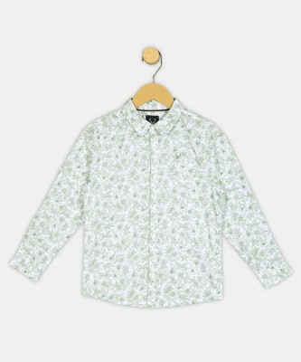 Allen Solly Boys Floral Print Casual Multicolor Shirt