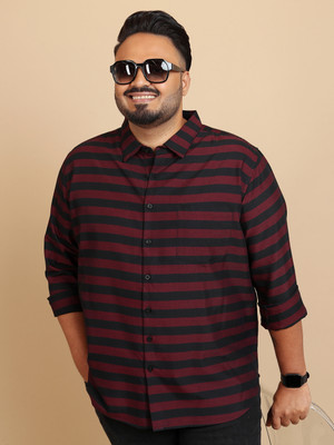 HIGHLANDER Men Striped Casual Multicolor Shirt