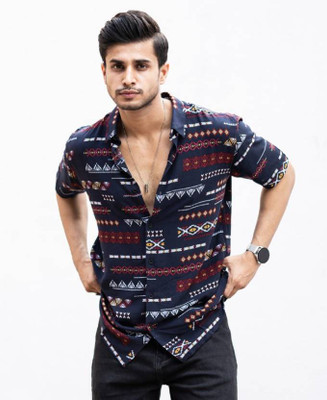 JANAKI ENTERPRISE Men Printed Casual Multicolor Shirt