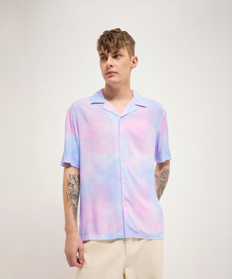 THE BEAR HOUSE Men Dyed/Ombre Casual Multicolor Shirt