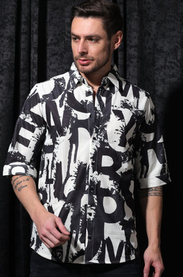 MOXTE Men Printed Casual Multicolor Shirt