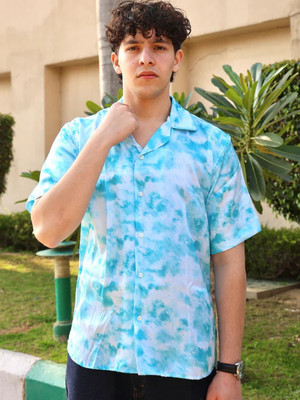 STOVESSY Men Printed Casual Multicolor Shirt