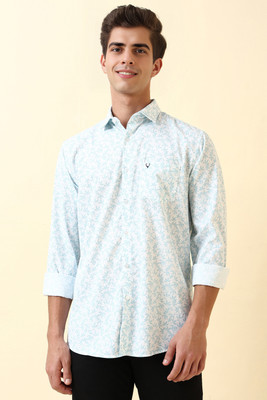 Allen Solly Men Printed Casual White Shirt
