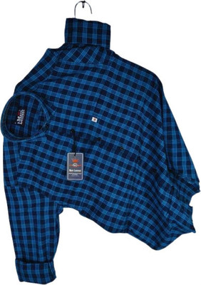 Arthz Fab Trend Men Striped Casual Dark Blue, Light Blue Shirt
