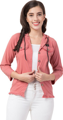 FASHIONZILLA Women Solid Casual Pink Shirt