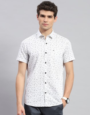 MONTE CARLO Men Printed Casual Multicolor Shirt