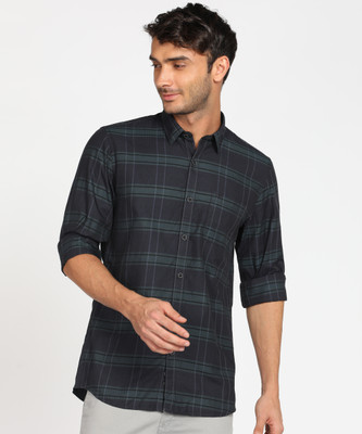 PETER ENGLAND Men Checkered Casual Multicolor Shirt