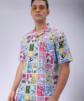 The Indian Garage Co. Men Printed Casual Multicolor Shirt