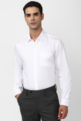 PETER ENGLAND Men Solid Formal White Shirt