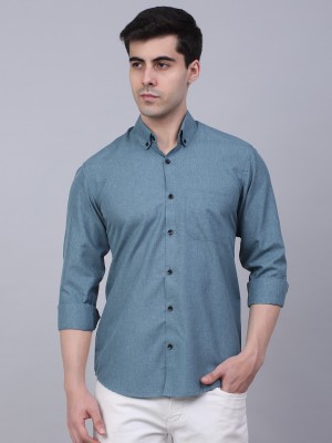 JAINISH Men Solid Casual Grey Shirt