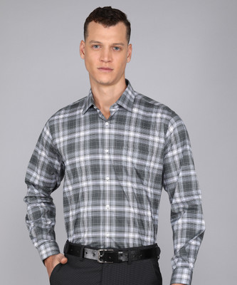 VAN HEUSEN Men Checkered Casual Multicolor Shirt
