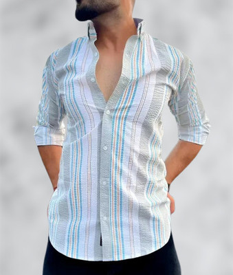New4u creation Men Printed Casual Multicolor Shirt