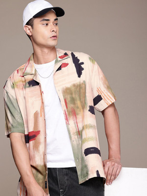 Roadster Men Printed Casual Multicolor Shirt