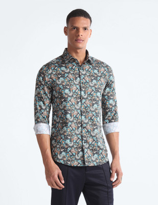 FLYING MACHINE Men Printed Casual Multicolor Shirt